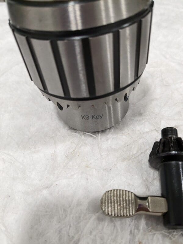 ACCUPRO Drill Chuck: 1/32 to 1/2" Capacity, Tapered Mount, JT3 51233559