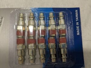 Pneumatic Hose Couplings 10pk : 1/4" Thread Milton Interchange 2542582521