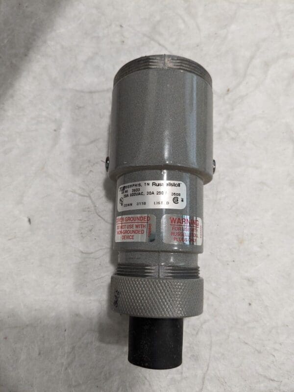 Thomas Betts Russellstoll FS/FD Connector Plug 30A 250V 20A 600V 2P 3W 3933