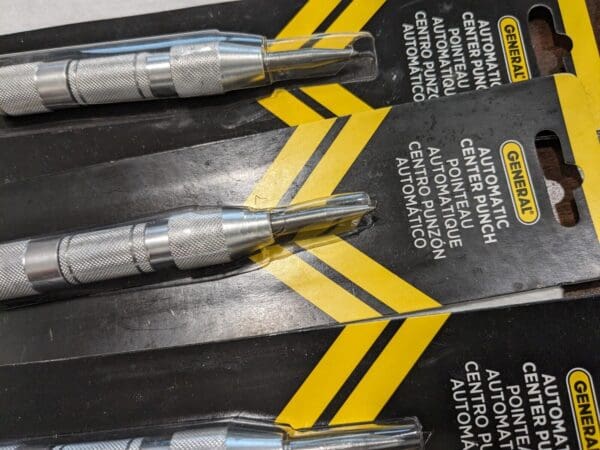 General Tool 77 Center Punch Automatic 3pk 31062