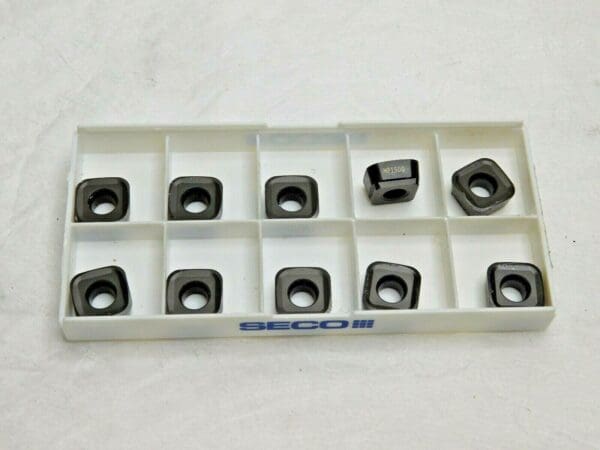 Seco Carbide Milling Inserts SCET120630T-MD16 Grade MP1500 Qty 10 42331