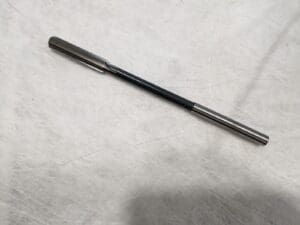 Chucking Reamer: 0.38" Dia, Straight Flute HSS 144429603800000