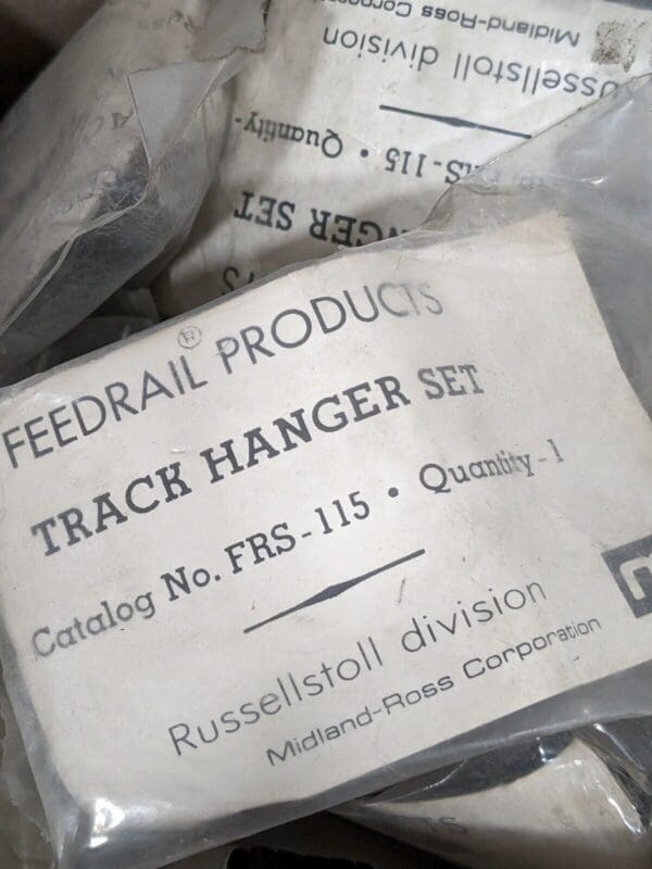 Track Hanger Set for Feedrail, Electro-Rail, Busway, etc. Qty 13 #FRS-115