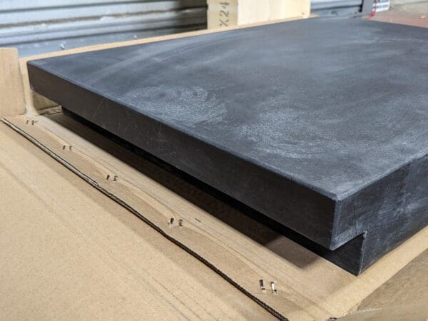 Black Granite Surface Plate 2-Ledge Grade B Toolroom 24" x 18" x 3"