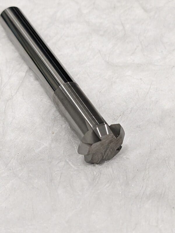 ACCUPRO Back Chamfer: 1/2" Dia, 90 °, Solid Carbide, Single End 02703080