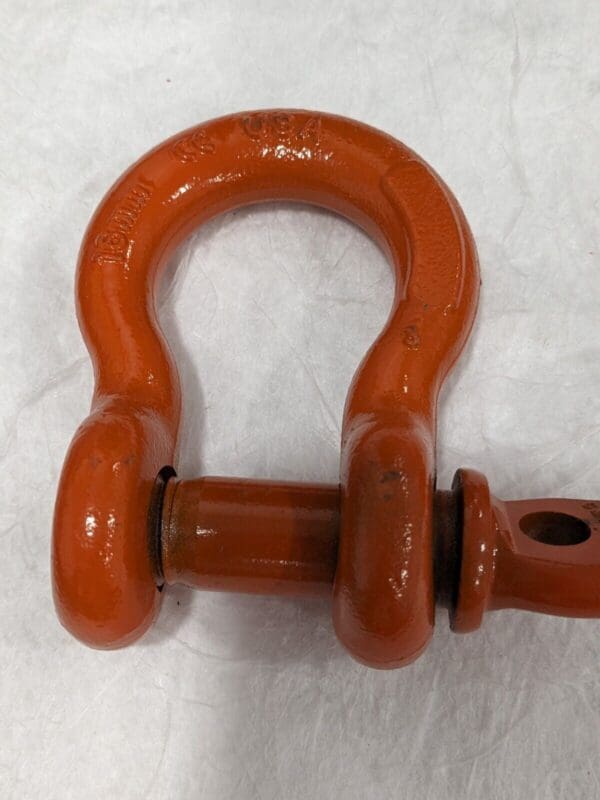 CM Screw Pin Anchor Shackle, 1.06" Opening, 5/8 in Bail Size, 4-1/2T Qty 2 M651P