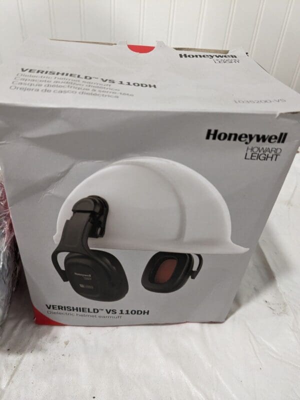 Honeywell Hard Hat Mounted Electronic Ear Muffs, 23 dB, VeriShield Qty 2 110DH