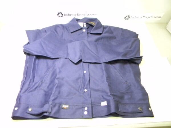 Stanco Safety Products Flame Resistant Jacket L Navy Blue #FRI624TNB-L