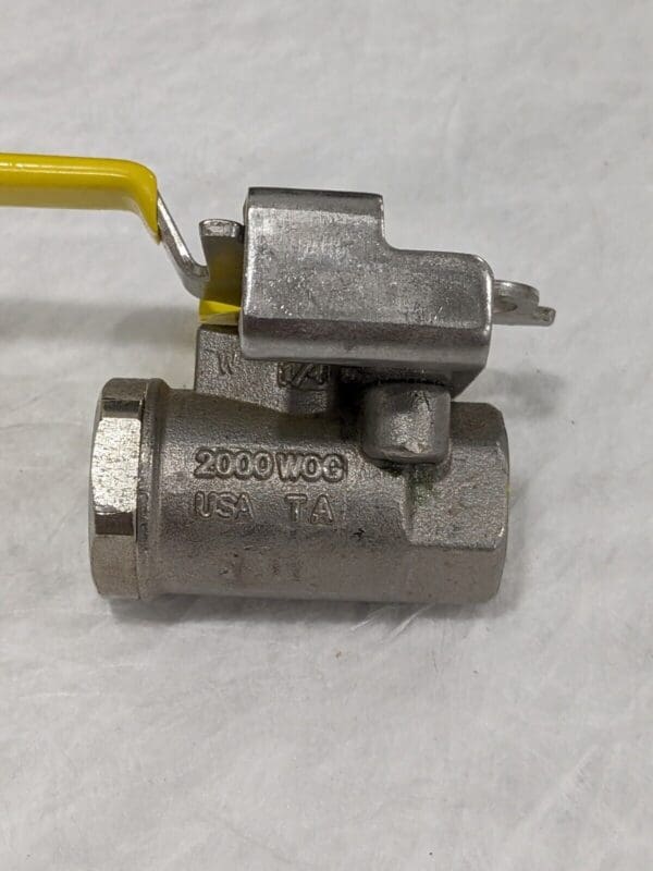 APOLLO® Manual Ball Valve: 1/4" Pipe, Standard Port, Stainless Steel 7610119A