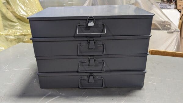 DURHAM 20 Compartment Small Steel Storage Drawer 18 x 12 111-95 (4 Drawers)