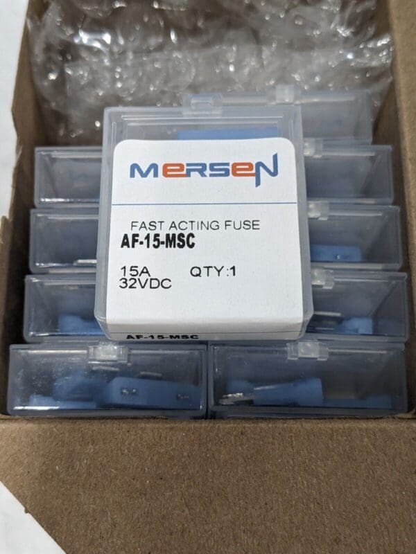 Mersen Automotive Fuse 15 Amp, 32 VAC/VDC, Bussmann ATC-15 Qty 50 AF-15-MSC