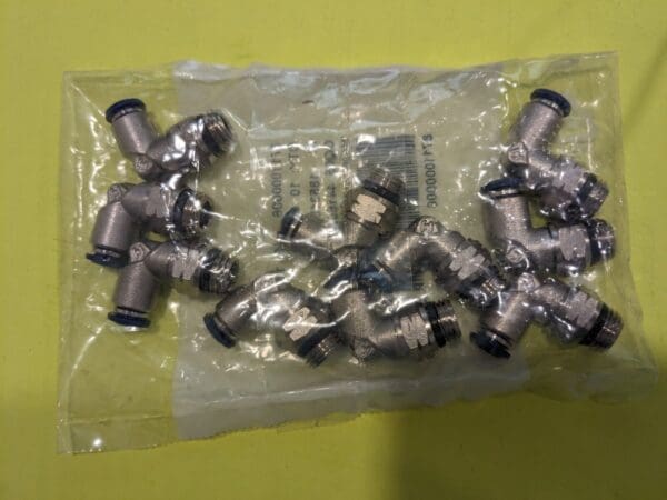 AIGNEP 10pk Push-To-Connect Tube to Universal Thread Tube Fitting 87110-04-04