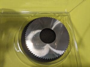 Slitting & Slotting Saw: 2-3/4" Dia, 0.04" Thick 72 Teeth Carbide X3C04072