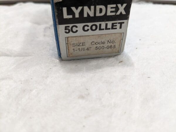 LYNDEX-NIKKEN 5C Collet: 1-1/64", Round 500-065