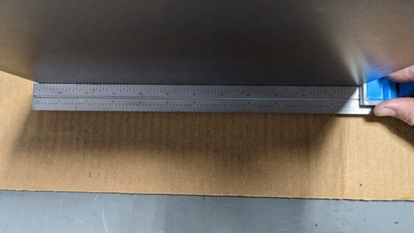 Machined Angle Plate 12" x 12" x 12" Cast Iron Flat Surface Double Web Damage