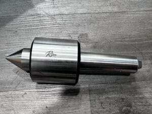 RITEN Live Center: Taper Shank, 3-3/4" Head Dia 34105 Broken tip