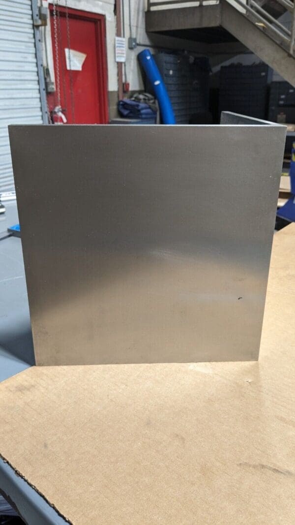 Machined Angle Plate 12" x 12" x 12" Double Web Cast Iron Flat Surface - Damaged