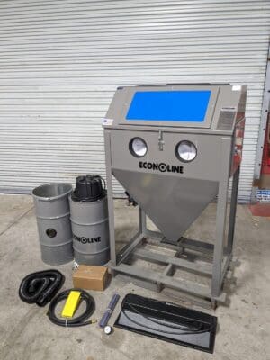 Econoline Free Standing Siphon Blast Cabinet w/ Dust Collector 101694S-A