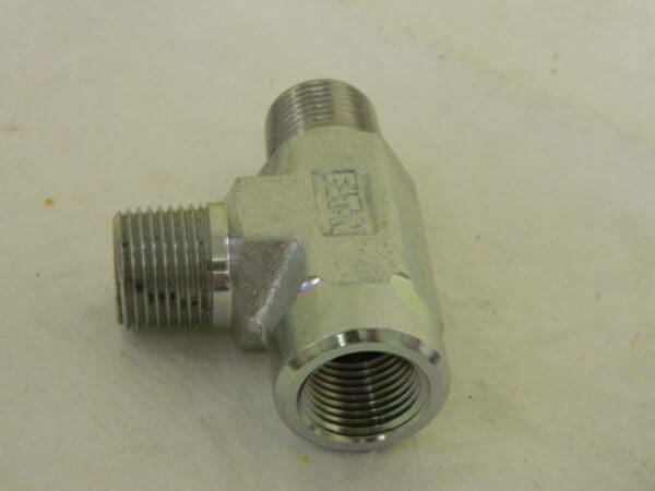 Eaton Steel Run Tee 3/8" Male X 3/8" Female NPT QTY 2 C3805X6