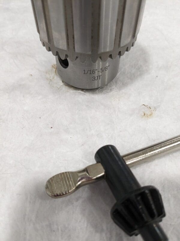 ACCUPRO Drill Chuck: 1/16 to 5/8" Capacity, Tapered Mount, JT3 Keyed 51233492