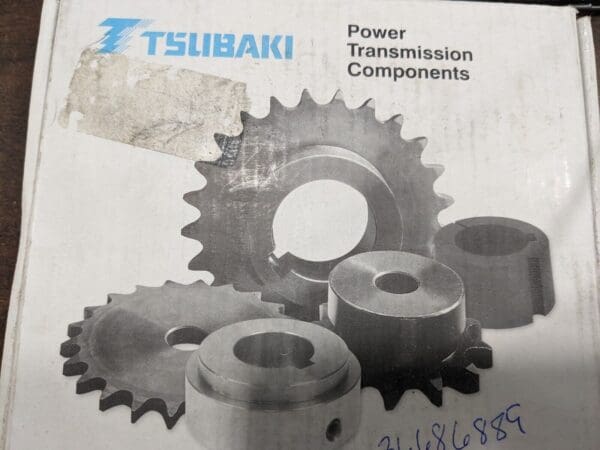 U.S. TSUBAKI Finished Bore Sprocket: 23 Teeth, 5/8" Pitch 50B23F-1C