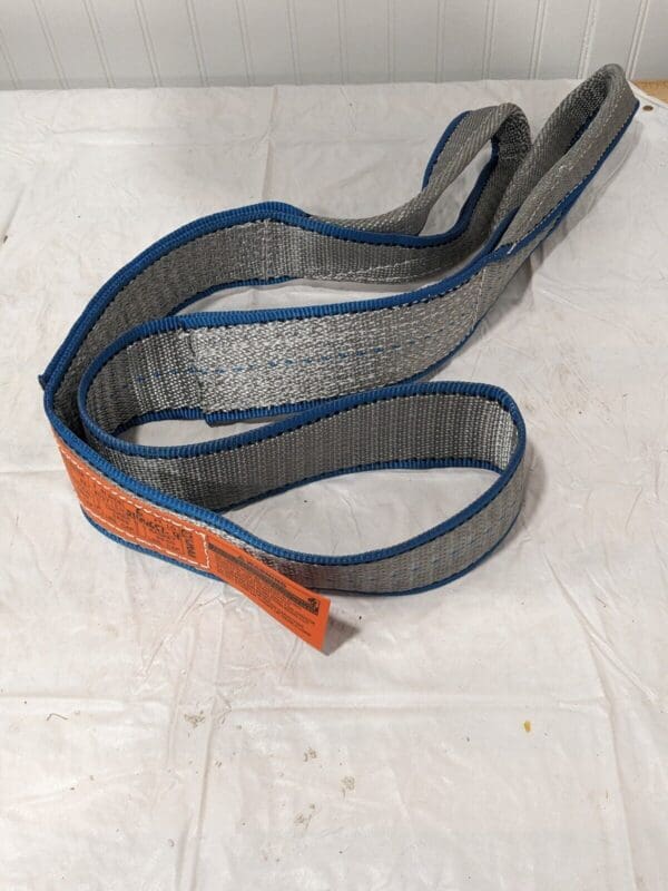 LIFT-ALL Twisted Eye & Eye, Type 4 Web Sling: 6' Long, 3" Wide EE1803TTX6