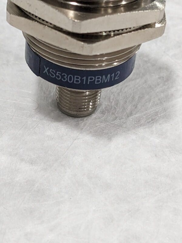 Telemecanique Inductive Proximity Sensor: Cylinder Shielded, 0.39" XS530B1PBM12