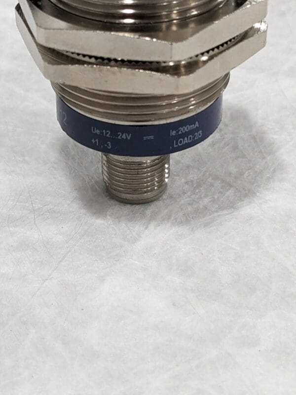 Telemecanique Inductive Proximity Sensor: Cylinder Shielded, 0.39" XS530B1PBM12