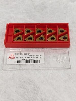 CARMEX Laydown Threading Insert: 16 IR 20 UN BXC Qty 10 16IR20UNBXC