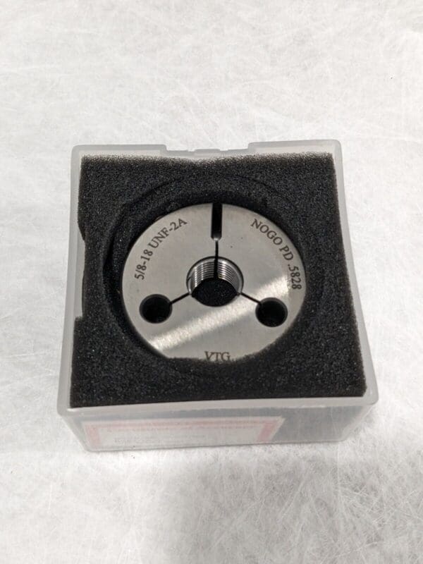 Vermont Gage No Go Single Ring Thread Gage 5/8-18 UNF 2A 361148030