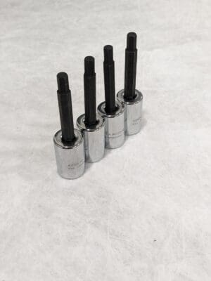 PROTO Hand Hex Bit Socket: 3/8" Drive, 5 mm Hex Qty 4 J4990-5M