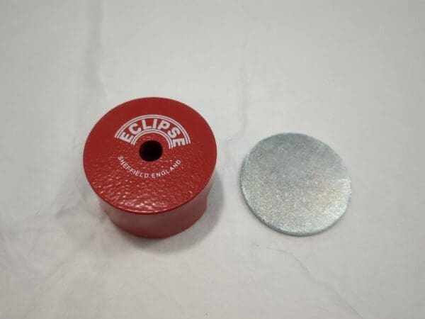 ECLIPSE 1-1/2" Diam 18 Lb Max Pull Force Alnico Button Magnet M17029