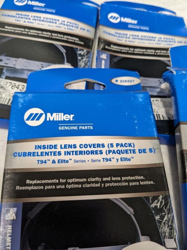 Miller Welding Helmet Replacement Inside Safety Lens Plate Qty 25 216327