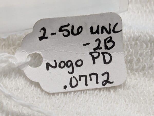 GF GAGE Plug Thread Gage: #2-56 Thread no go V0086562BNK