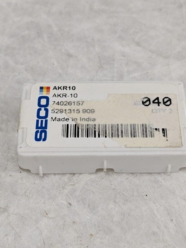 SECO Anvil for Indexables: 0.25" Insert Inscribed Circle Qty 10 74026157