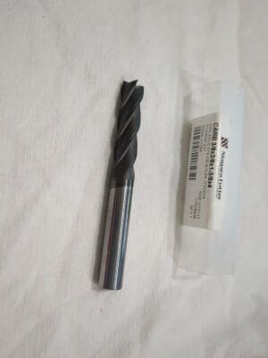 NIAGARA CUTTER Square End Mill: 3/8" Dia, 1-3/8" LOC 4 Fl SolidCarbide 17004608