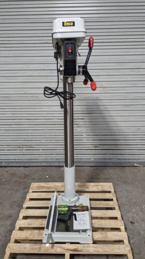 ENCO Floor Drill Press 20" Swing 1-1/2 hp Step Pulley 115 V ZJ5132A Incomplete
