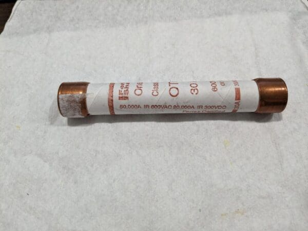 FERRAZ SHAWMUT Cylindrical Fast-Acting Fuse: K5, 30 A OTS30