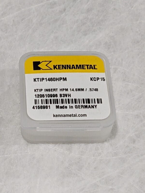 Kennametal Replaceable Drill Tip: KTIP1460HPM KCP15 4158981