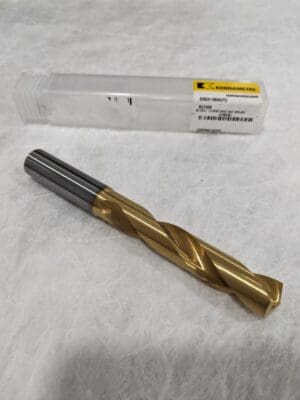 KENNAMETAL Jobber Drill: 13.80 mm Dia, 140 deg Point, Solid Carbide 4149335