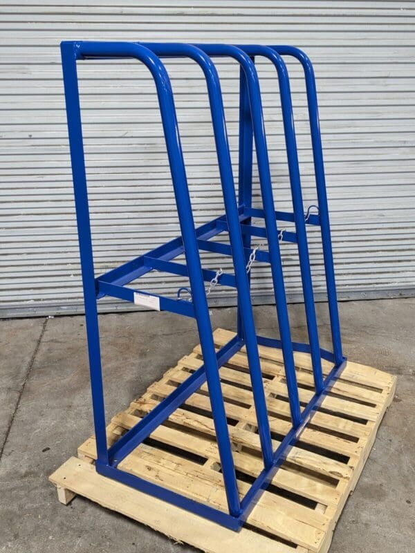 Vestil Vertical Bulk Storage Rack 4 Bay 60" H x 48" W x 24" D SSRT-47 Damage