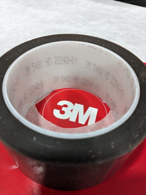 3M PTFE Skived Film Tape: 2" Wide, 36 yd Long, 3.7 mil Thick 5480