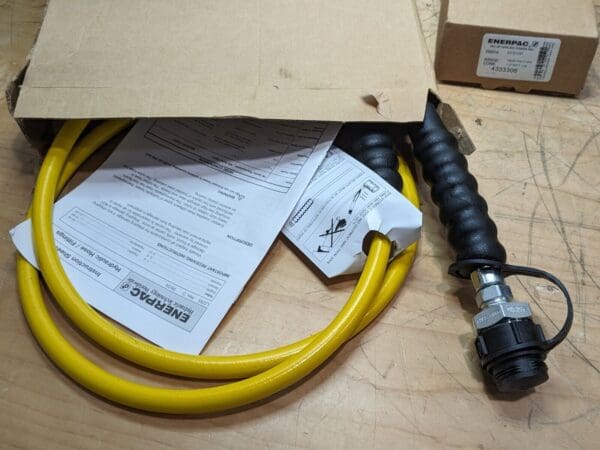 ENERPAC 50 Ton Hydraulic Cylinder & Hand Pump Set SCL502H INCOMPLETE