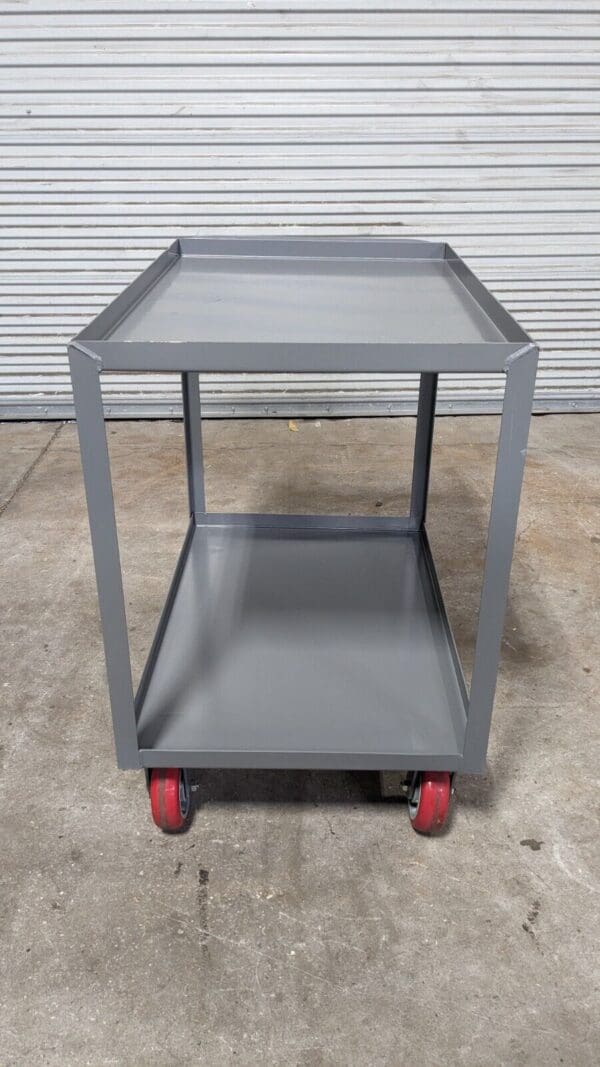 LITTLE GIANT Shelf Utility Cart Steel Gray (2) Swivel Wheels LGL-2436-6PY Repair