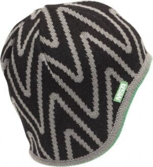 MSA Univ. Sz, Black/Gray/Green, Underneath Hard Hat Winter Liner Qty 12 10118417