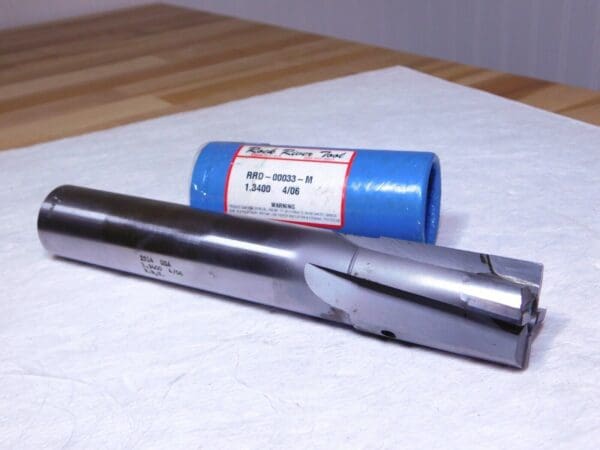 Rock River Tool Carbide Tipped Counterbore 1.340” Dia 4Fl 1.25” Shk 8.12”L 2514