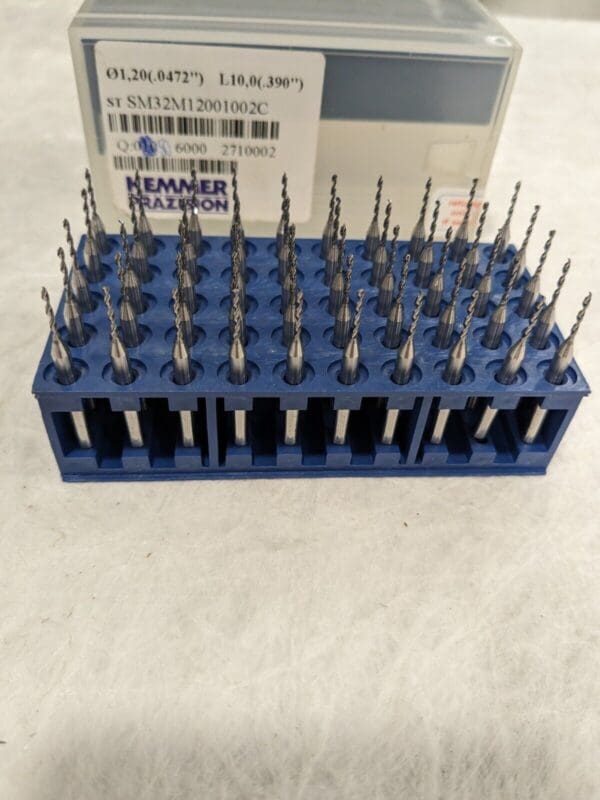 KEMMER PRAZISION PCB DRILL BIT .0427" Qty 50 SM32M12001002C