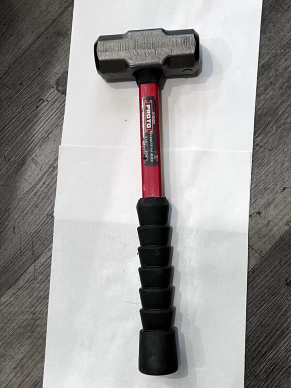 PROTO Sledge Hammer: Steel Head, Fiberglass Handle J1434G