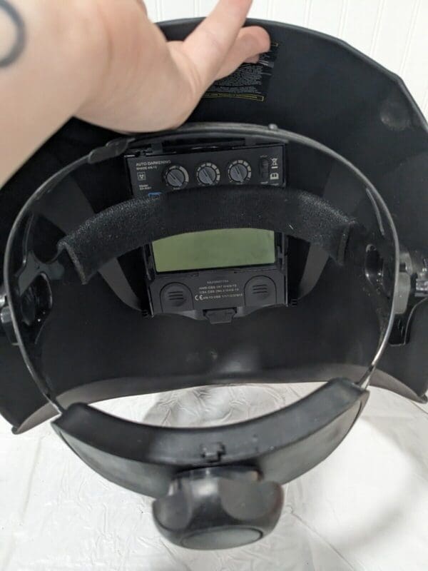 SELLSTROM Welding Helmet w/ Digital Controls Black Nylon Shade 4&9-13 S26200