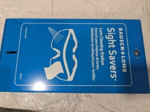 BAUSCH & LOMB Wall-Mount Permanent Silicone Anti-Fog Lens Cleaning Station 8568P